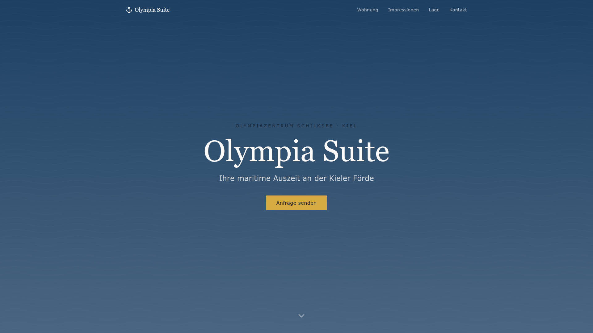 Website-Vorschau Olympia Suite
